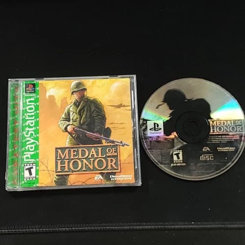 Medal of Honor (Sony PlayStation 1, 1999) Greatest Hits Complete CIB