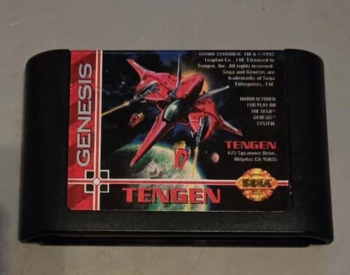 Grind Stormer Sega Genesis NRMT physical cond authentic cartridge NON-WORKING
