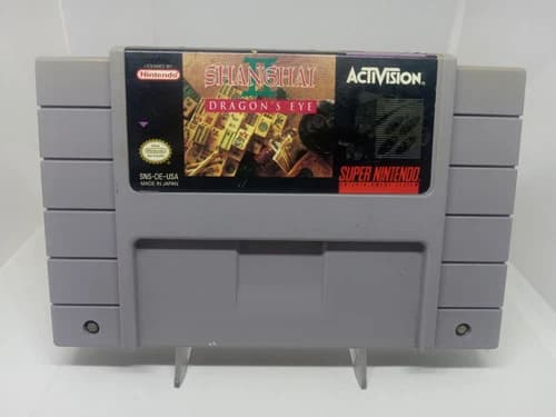 Shanghai II: Dragon's Eye (Super Nintendo Entertainment System, 1993) SNES
