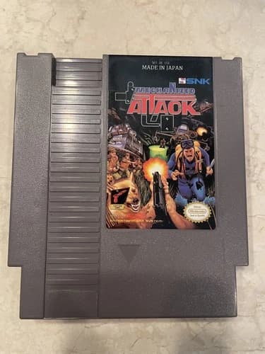 Mechanized Attack NES Nintendo 1990 Loose Cartridge Tested & Cleaned! HTF