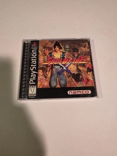 Soul Blade (Sony PlayStation 1 PS1, 1996) ☆ Complete ☆
