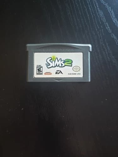 The Sims 2 for Nintendo Game Boy Advance Cartridge Only Tested Working