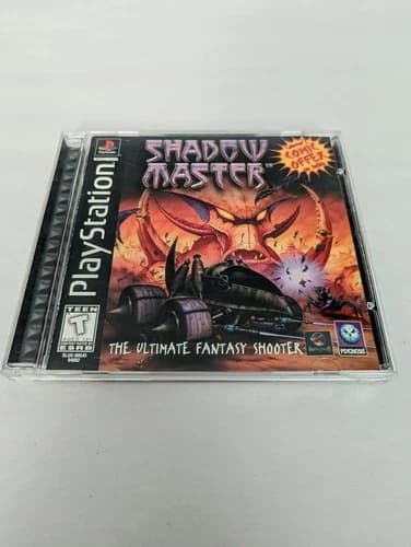 Playstation Shadow Master - Complete Disk w/Manual PS1