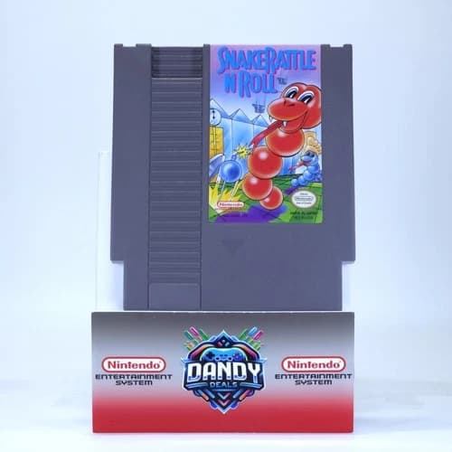 Snake Rattle n Roll Authentic, Tested - NES