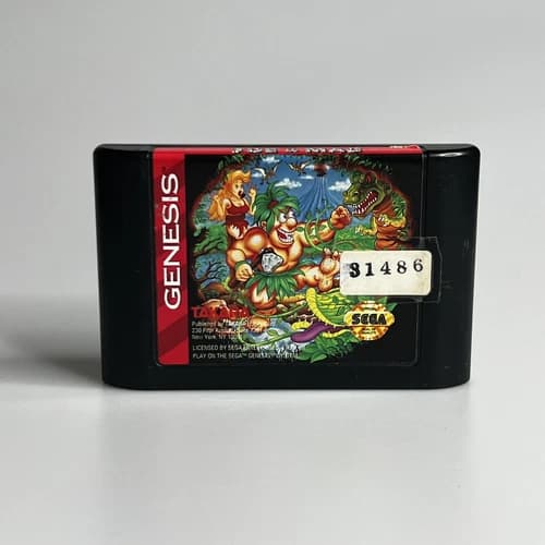 Joe & Mac (Sega Genesis, 1991) CART ONLY! TESTED JOE & MAC SEGA GENESIS
