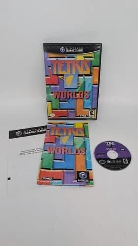 Tetris Worlds Nintendo GameCube, 2002 CIB Complete With Manual Excellent Clean