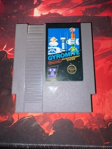 Nintendo NES Gyromite Game Cartridge Nintendo Entertainment System Gray