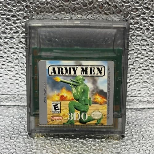 Army Men Nintendo GameBoy Color GBC Cartridge Only, TESTED & WORKING!