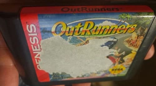 OutRunners (Sega Genesis, 1994) Cartridge Only