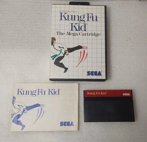 sega master system kung fu kid CIB