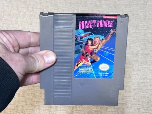 Rocket Ranger - Nintendo NES Game Cartridge - Authentic - Tested