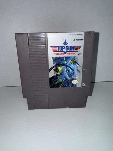 NES Top Gun - TESTED - Nintendo Entertainment System 1987 - Cartridge Only