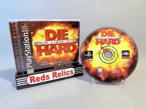 Die Hard Trilogy (Sony PS1 PlayStation 1, 1996) CIB - Very Good Refurbished
