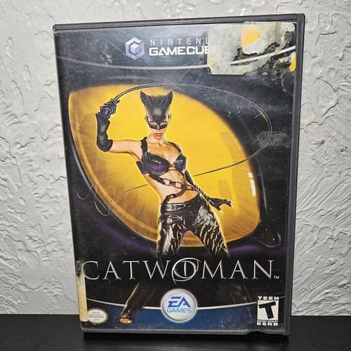 Catwoman (Nintendo GameCube, 2004) Complete with Manual Tested Working