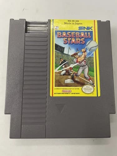 Baseball Stars Nintendo Entertainment System NES Authentic Tested