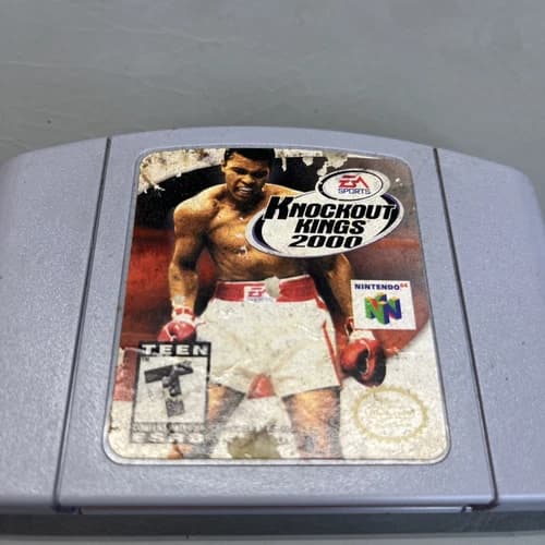 Knockout Kings 2000 Nintendo 64 N64 Boxing Video Game Muhammad Ali B