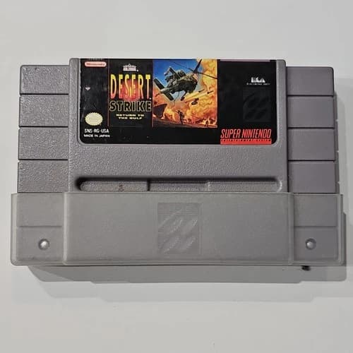 Electronic Arts Desert Strike: Return to the Gulf SNES Cartridge Only NTSC-U/C