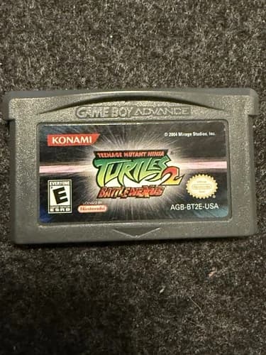 Teenage Mutant Ninja Turtles 2: Battle Nexus - Gameboy Advance GBA Tested