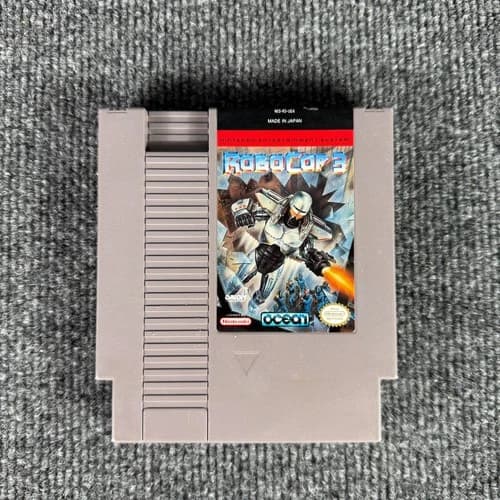 Robocop 3 NES Nintendo Very Clean and Tested Game Cartridge Only Authentic
