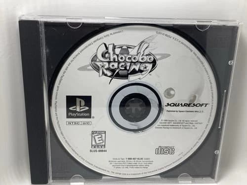 PS1 Chocobo Racing - PlayStation 1 - Disc Only - Tested