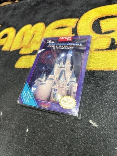 Disney Adventures in the Magic Kingdom NES CIB Capcom Tested With Protector