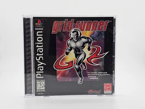 Sony Playstation 1 PS1 Grid Runner CIB Cleaned & Tested