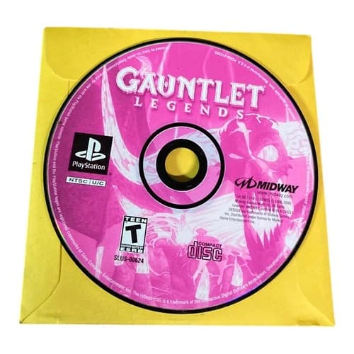 Sony PlayStation 1 PS1 Disc Only Tested Gauntlet Legends