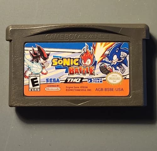 Sonic Battle (Nintendo Game Boy Advance, 2004) Game Only - Authentic & Tested