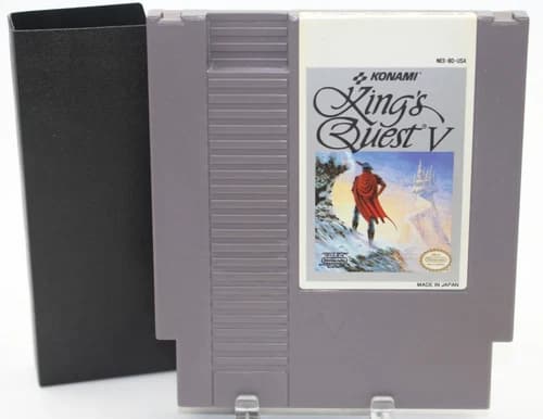 King's Quest V (5) for Nintendo NES Authentic Cartridge Game
