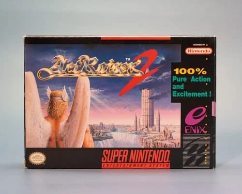 ActRaiser 2 (Super Nintendo SNES) CIB Complete In Fantastic Box W/ All Inserts