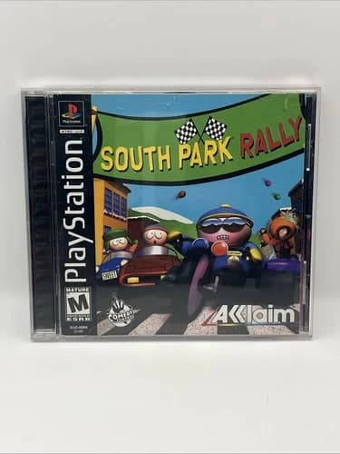 South Park Rally Sony PlayStation 1 PS1 Complete W/ Manual Tested Works