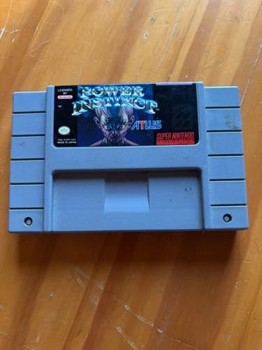 Power Instinct SNES Used Cartridge Only Super Nintendo Tested Authentic