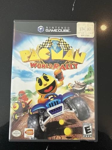 Pac-Man World Rally Nintendo GameCube Authentic Tested CIB Complete