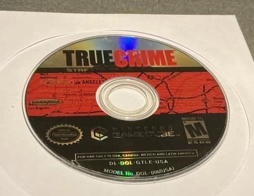 True Crime: Streets of LA Nintendo GameCube Disc Only | Tested |J1208