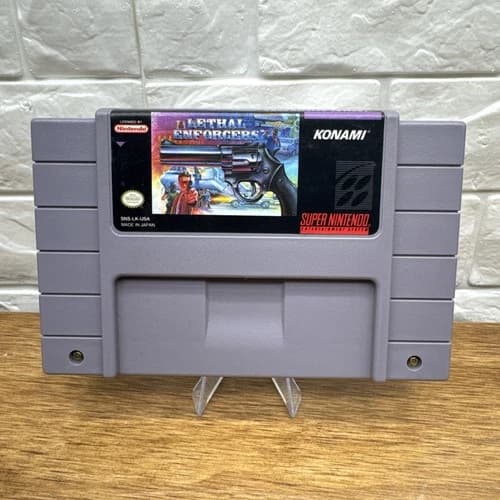 Lethal Enforcers (Super Nintendo Entertainment System SNES, 1994) Tested