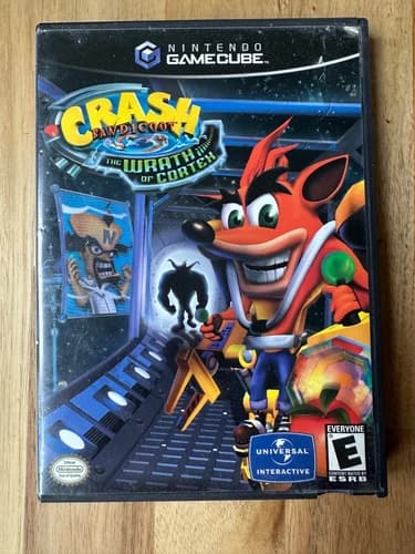 Crash Bandicoot: The Wrath of Cortex (Nintendo GameCube, 2002) CIB Tested