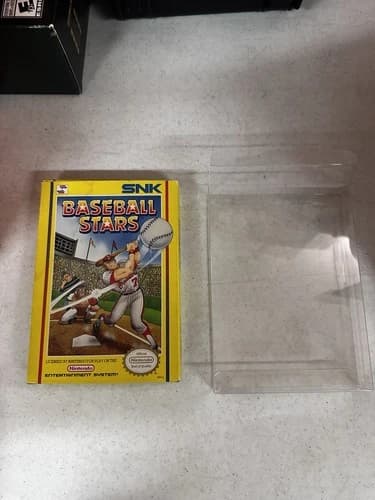 Baseball Stars 1 (Nintendo NES) Complete in Box CIB Authentic tested working