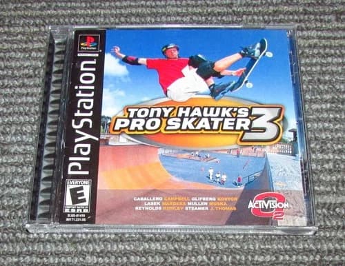 Tony Hawk's Pro Skater 3 for Playstation PS1 Complete Fast Shipping