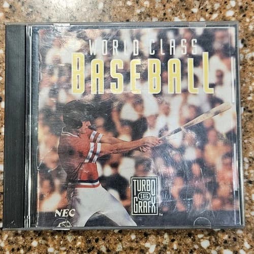 World Class Baseball - Complete - NEC TurboGrafx-16