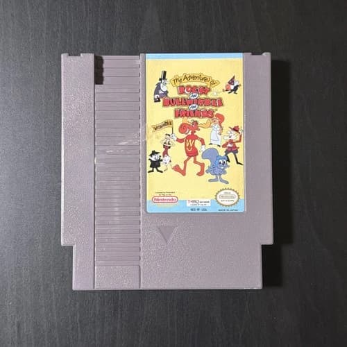 The Adventures of Rocky and Bullwinkle and Friends (Nintendo NES, 1985) Tested