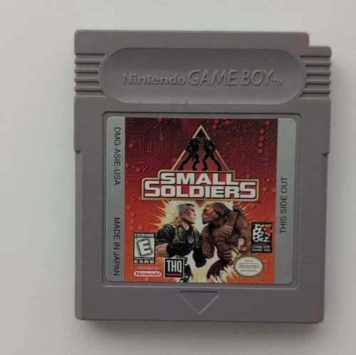 Small Soldiers Nintendo Game Boy THQ - Tested