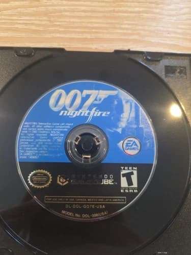 007 Nightfire James Bond Nintendo Gamecube Disc Only Tested