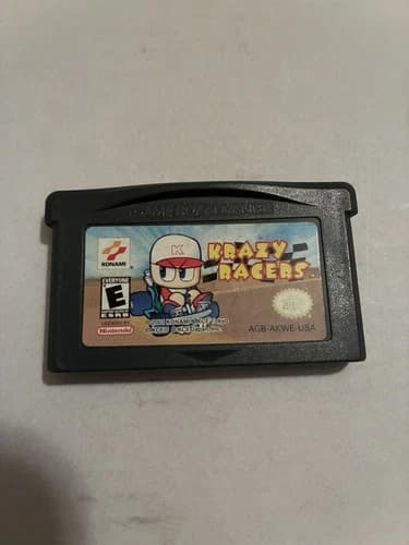 Konami Krazy Racers Nintendo Game Boy Advance Authentic & Tested