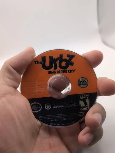 The Urbz Sims in the City Nintendo GameCube Disc Only Scratch Free Testd Working