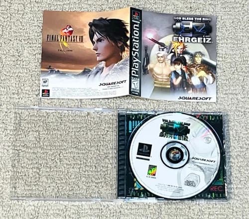 Ehrgeiz (Sony PlayStation 1, PS1) - Complete CIB - Tested - Authentic