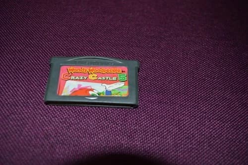 Woody Woodpecker Crazy Castle 5 (Nintendo Game Boy Advance, 2003) Cart Only G6