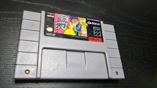 Beauty and the Beast (Super Nintendo SNES, 1994) Authentic Game Only