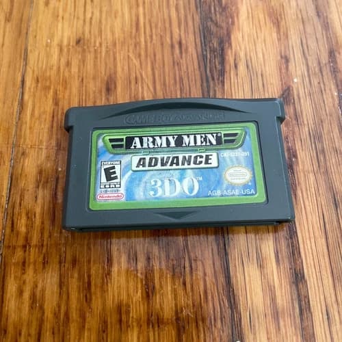 Army Men Advance (Nintendo Game Boy Advance, 2001) GBA Cartridge Tested
