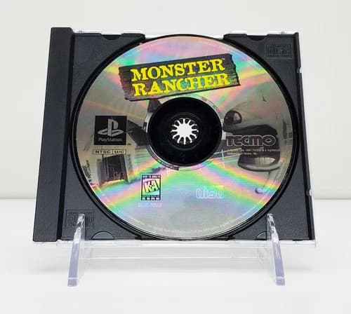 Monster Rancher - (Sony PlayStation 1 PS1 1997) - Disc Only - Tested - Has Wear