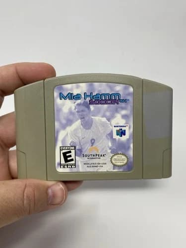 Mia Hamm Soccer 64 | Nintendo 64 N64 | Cartridge Only Tested